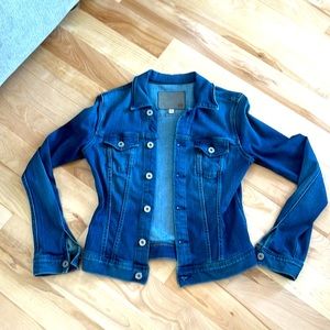 AG (Adriano Goldschmied) Jean jacket, size small